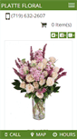 Mobile Screenshot of platteflorist.com