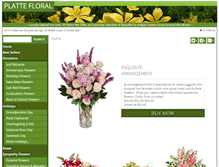 Tablet Screenshot of platteflorist.com